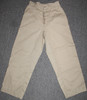 WWII United States Army Khaki Cotton Trousers Button-fly Size 30-31