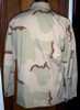 Mint Unwashed 2003 Dated Iraq War 3-Color Camo Desert Jacket Size Large Long