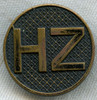 WWI US Army Headquarters Zone (HZ) Collar Disc