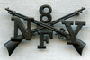 8th New York Infantry Regiment Co. F Collar Insignia