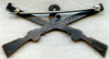 WWI Era US Army 3rd Infantry Regiment Officer Collar Insignia