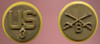 1930s US Army 3rd Cavalry Troop B Collar Disc Set