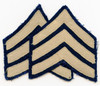Pair of 1920s US Army Sergeant Rank Stripes