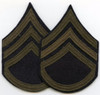 Pair of Early WWII US Army Rank Stripes for Staff Sergeant