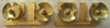 Pair of WWII US Army Officer "US" Insignia by J. R. Gaunt
