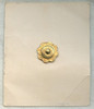 Early WWII US Army Infantry Enlisted Man Collar Disc by Gemsco on "US Army Insignia" Original Card