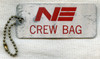 Circa 1970s Northeast Airlines Crew Baggage Tag