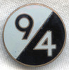 Late WWII US Army 94th (Pilgrim) Division Patch-Type DI