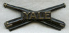 Extremely Rare 1915 WWI Yale Artillery Battalion Hat Badge or Collar Insignia