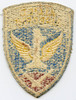 Beautiful & Bright WWII US Army 1st Allied Airborne Shoulder Patch, Almost a "Snow Back"