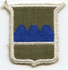 WWII US Army 80th Division (Blue Ridge) Shoulder Patch with Dark Blue Mountains