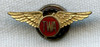 1930s TWA Lapel Pin in Sterling Silver