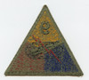 WWII Green Back Patch for US Army 9th Armored Division (aka "Phantom")