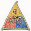 WWII Removed from Uniform US Army 9th Armored Division (aka "Phantom") Patch