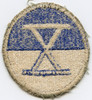 WWII US Army 10th Corps Patch