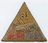 Nice Used WWII US Army 16th Armored Division ("Armadillo") Shoulder Patch