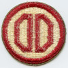 WWII Shoulder Patch for US Army 31st (aka "Dixie") Division