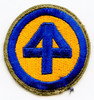 WWII Green Back Patch for US Army 44th Division