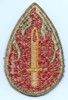 WWII Patch for US Army 63rd Infantry Division (aka "Blood and Fire")
