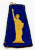 WWII Green Back Patch for US Army 77th Division (aka "Statue of Liberty")