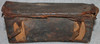 Great War of 1812 US Militia Cartridge Box in Leather and Wood