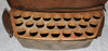 Great War of 1812 US Militia Cartridge Box in Leather and Wood