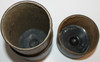Scarce WWI 75 mm Blank Artillery Round Shell Casing in Original Cardboard & Steel Container