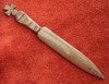 Small WWI "Trench Art" Copper Letter Opener Made from Artillery Round Guide Band