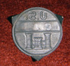 WWI US Army Engineer Equipment Tag Initialed TAB