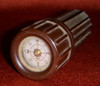 WWII Match Safe with Compass in Bakelite