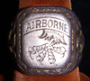 WWII US Army 17th Airborne Ring from Rhine Jump Originally Owned by Sgt. Walton E. Sampzeli