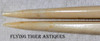 Signed Carved Bone Chopsticks in Case US GI WWII Bring-Back