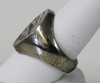 Cool WWII Italian-Made US GI Souvenir Ring ca 1944 from Napoli Naples Showing Mt Vesuvius