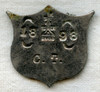 BEING RESEARCHED - 1898 C.T. Badge Stamped "The Tower Brand" - NOT FOR SALE UNTIL IDENTIFIED