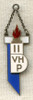BEING RESEARCHED - II V.H.P. Pendant in Torch Shape Engraved to Ruth - NOT FOR SALE UNTIL IDENTIFIED