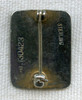 BEING RESEARCHED - Unidentified Sterling Pin with Star & Banner -NOT FOR SALE UNTIL IDENTIFIED