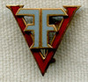 BEING RESEARCHED - Enameled "FFV" Pin - NOT FOR SALE UNTIL IDED