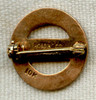 The Durant Hotel Flint Michigan 10K Gold Lapel Pin ca 1910's
