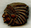BEING RESEARCHED - Unidentified Native American Head Pin - NOT FOR SALE UNTIL IDENTIFIED