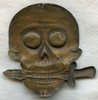 BEING RESEARCHED - Pouch Plate in Skull Shape - NOT FOR SALE UNTIL IDed