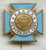 BEING RESEARCHED 1897 AAGBA Benevolent Association? Lapel Pin Denver, CO NOT FOR SALE UNTIL IDed