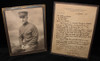 1918 Photo of WWI USN Aviation Cadet A. P. Schneider Jr. with Poignant Condolence Letter Home