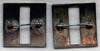 Pair of WWII US Navy Lieutenant or USMC Captain Bars in Sterling by Luxenberg