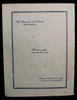 Rare 1939 Program for the Boston Symphony Orchestra's USS Squalus Memorial Benefit Concert