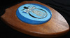 Mid - 1960's Nuclear Submarine USS Tinosa SSN - 606 Plaque from the Portsmouth Naval Shipyard