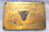 US Naval Academy Class of 1922 Presentation Plaque