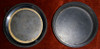 Civil War Era USN Shaving Soap Kit Made from Gutta Percha w/Original Mirror & Brass Ring