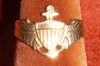 Exquisite WWI USN Pilot Wing Ring in 10K Gold