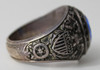 Sterling 1940 Pensacola Naval Air Station (NAS) Pilot Ring by Balfour with Serial Number