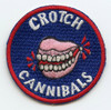 Mid-1960s USN "Crotch Cannibals" Novelty Jacket Patch Japanese-Made